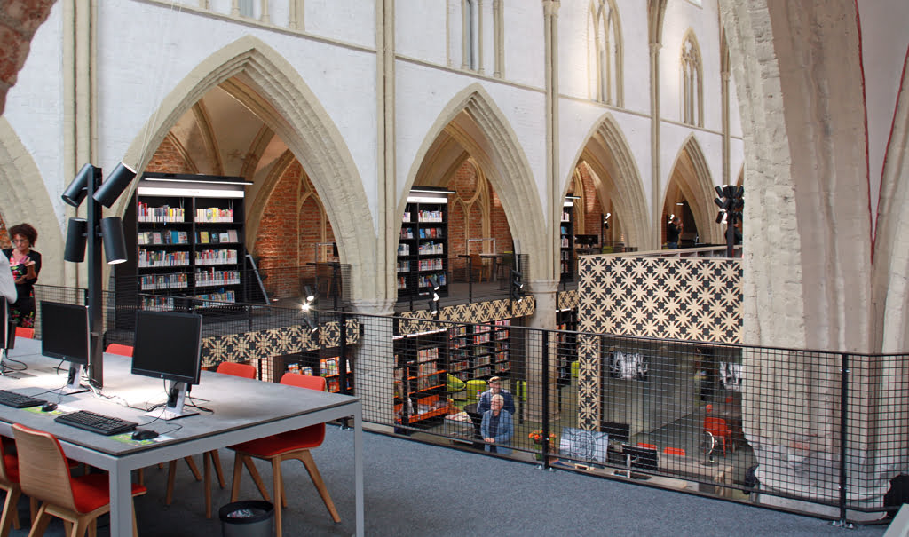 Verbouw en inrichting Bibliotheek Zutphen in Rijksmonument Broederenkerk