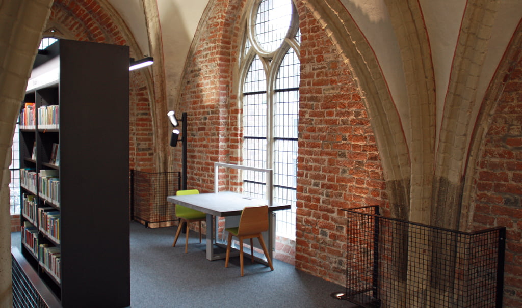 Verbouw en inrichting Bibliotheek Zutphen in Rijksmonument Broederenkerk