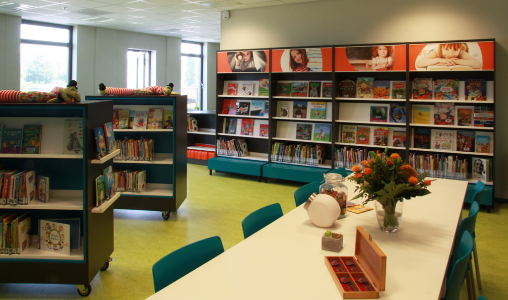 Inrichting de Bibliotheek op School in Zuidland